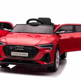 VENTA COCHE 12V AUDI E-TRON Sportback 12V, 4X4, PARA NIÑOS DE 1 A 5 AÑOS, ROJO - INDQA129-QLS-6688RED